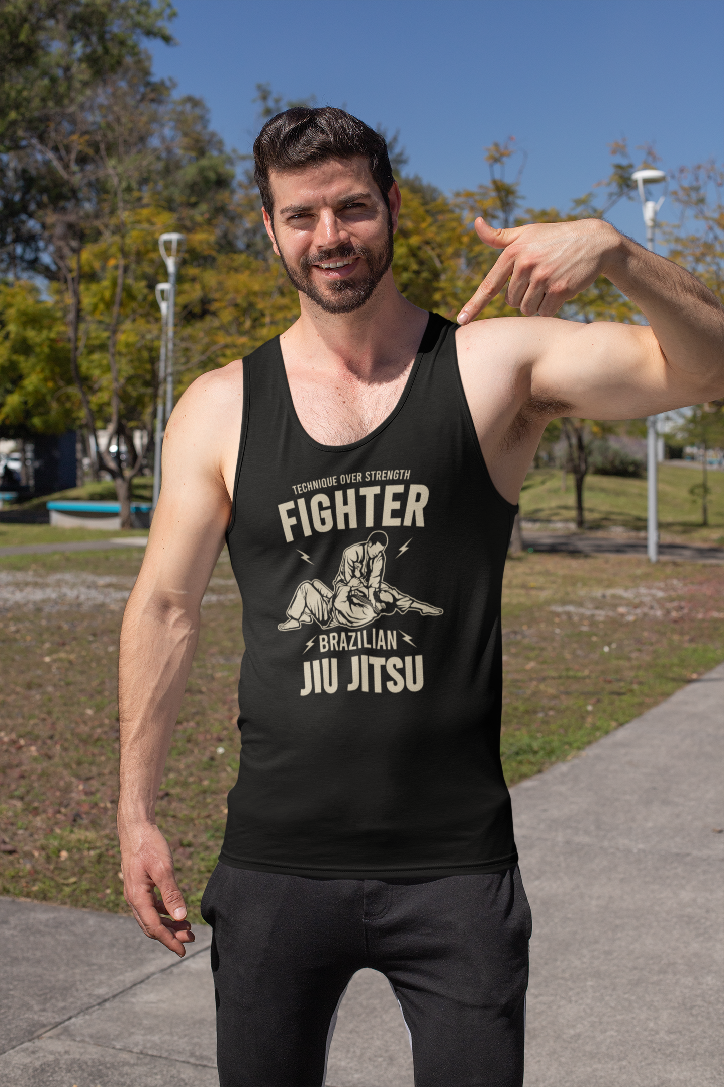 Nome do produto: Regata Quality Brazilian Jiu Jitsu