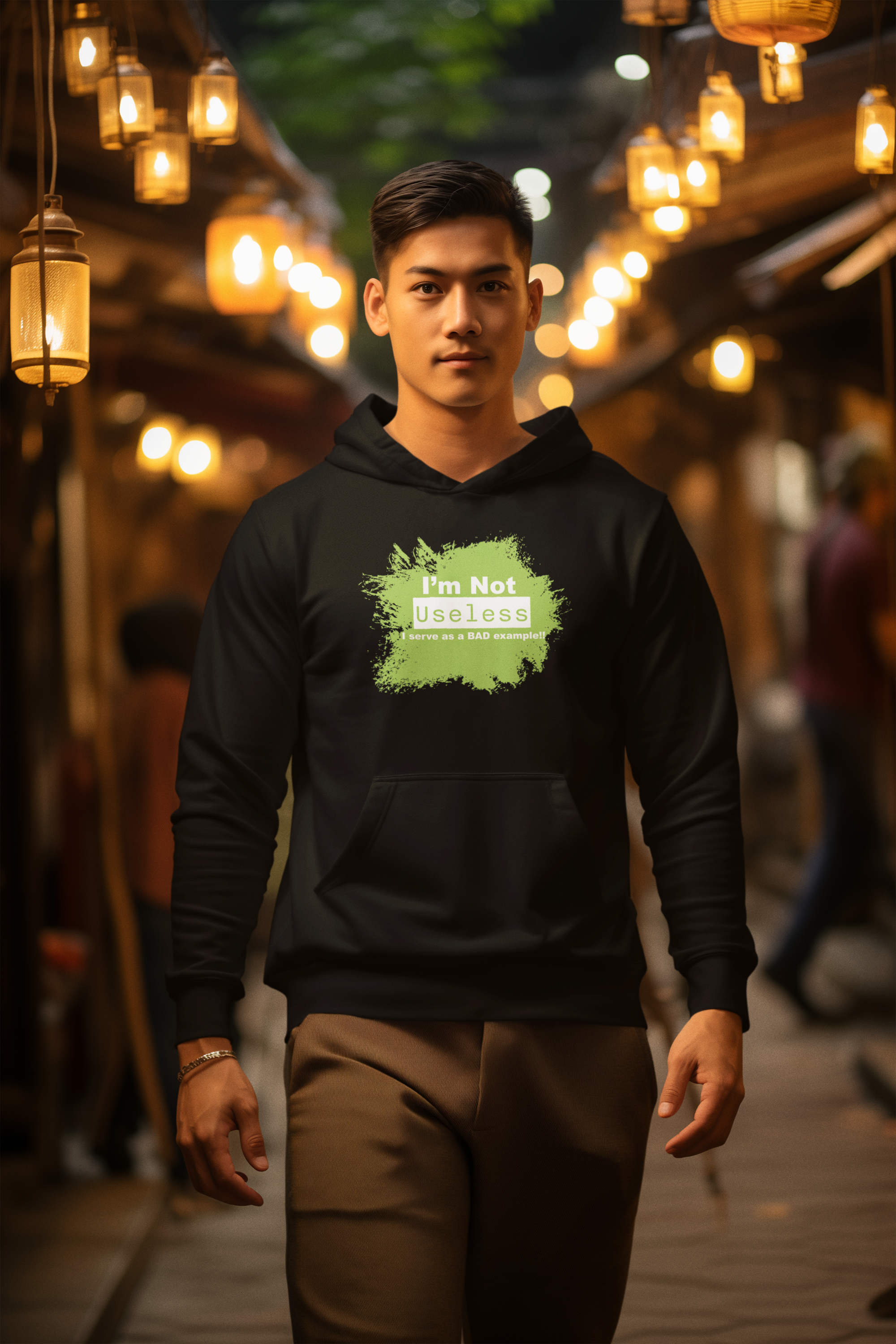 Nome do produto: Moletom Canguru I\'m Not Useless