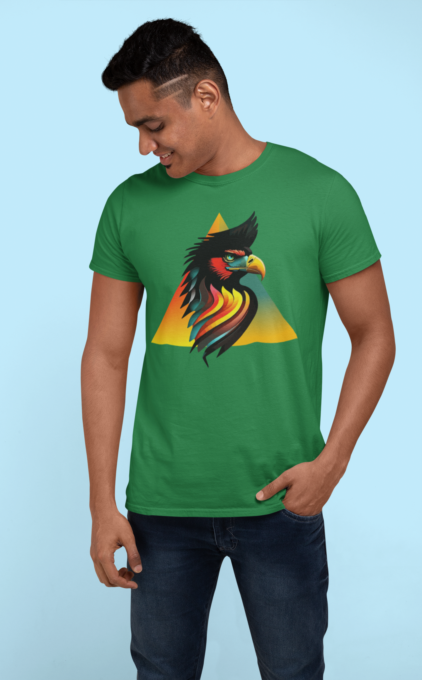 T-Shirt Águia Colorida