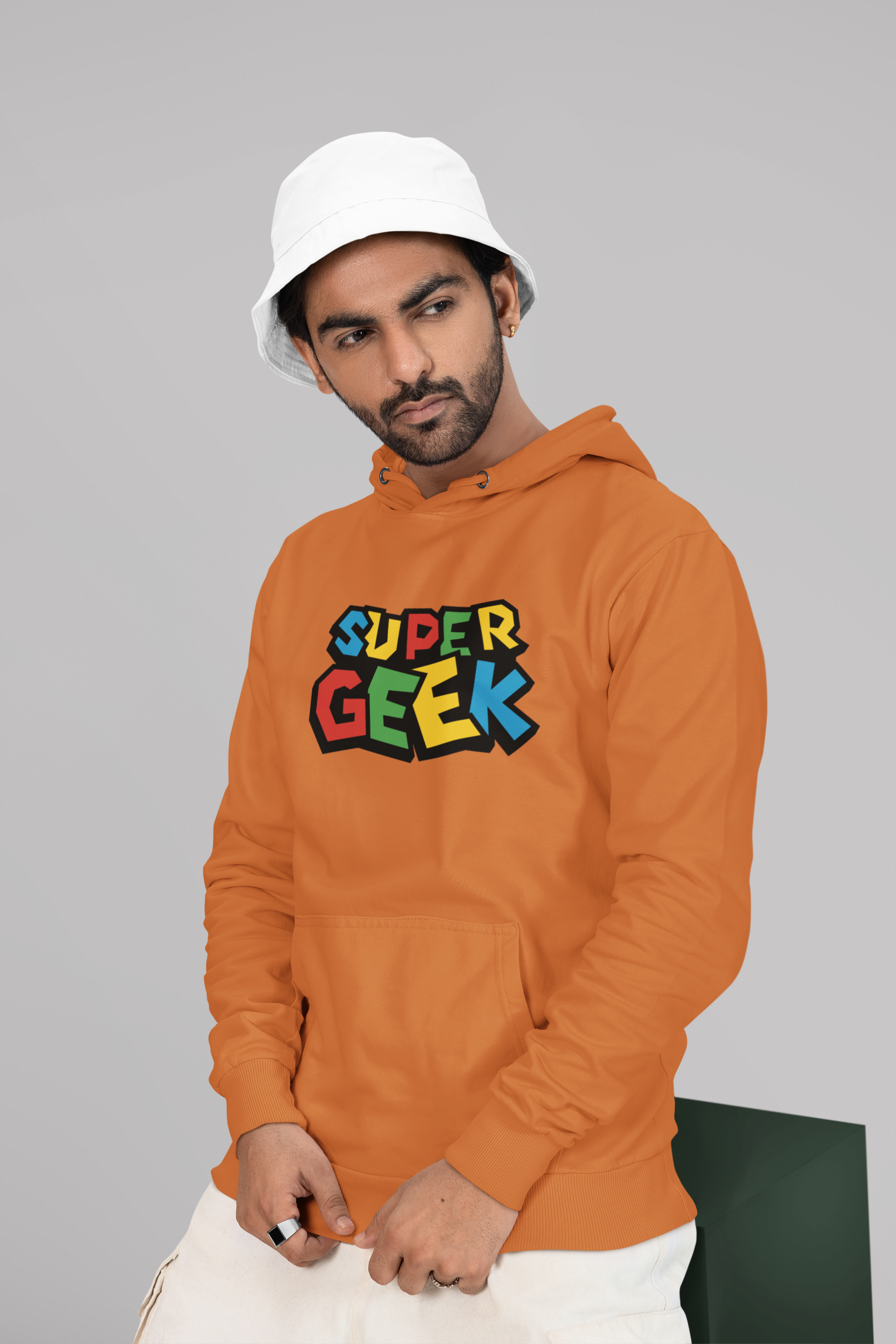 Nome do produto: Moletom Canguru Super Geek