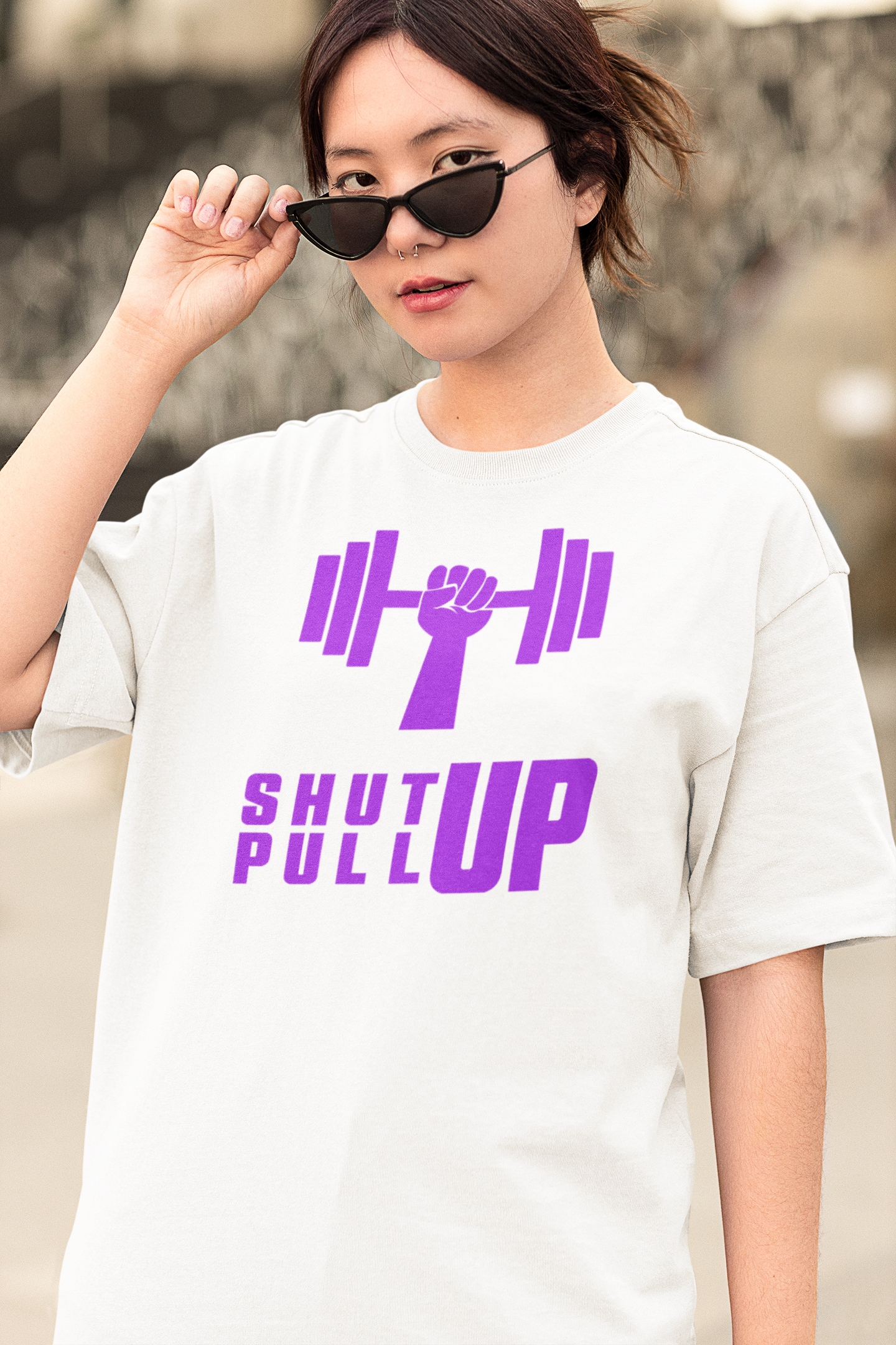 Oversized Pull UP Roxo