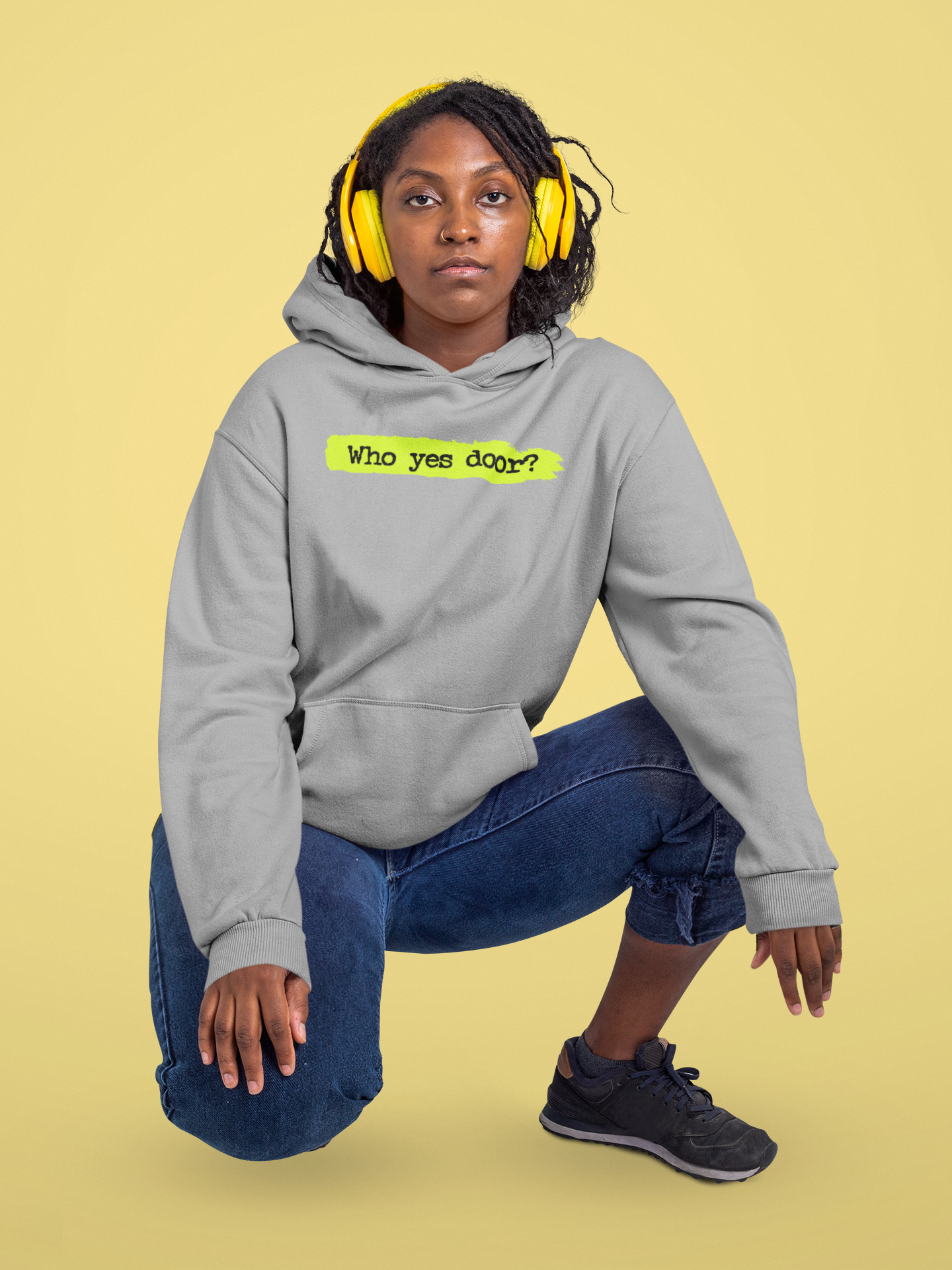 Moletom Canguru Who Yes Door Verde