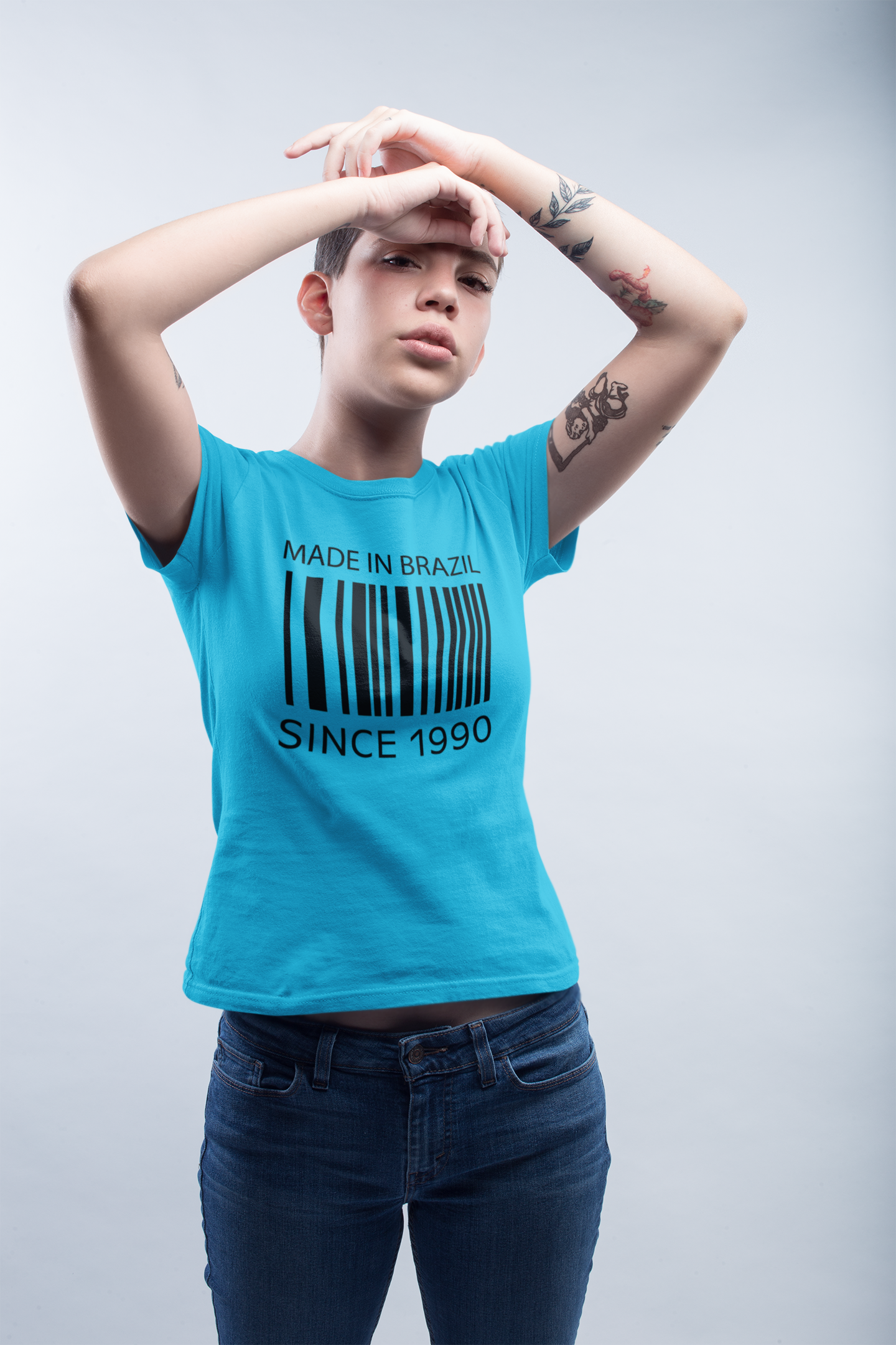 Baby Long Barcode 1990 Preto