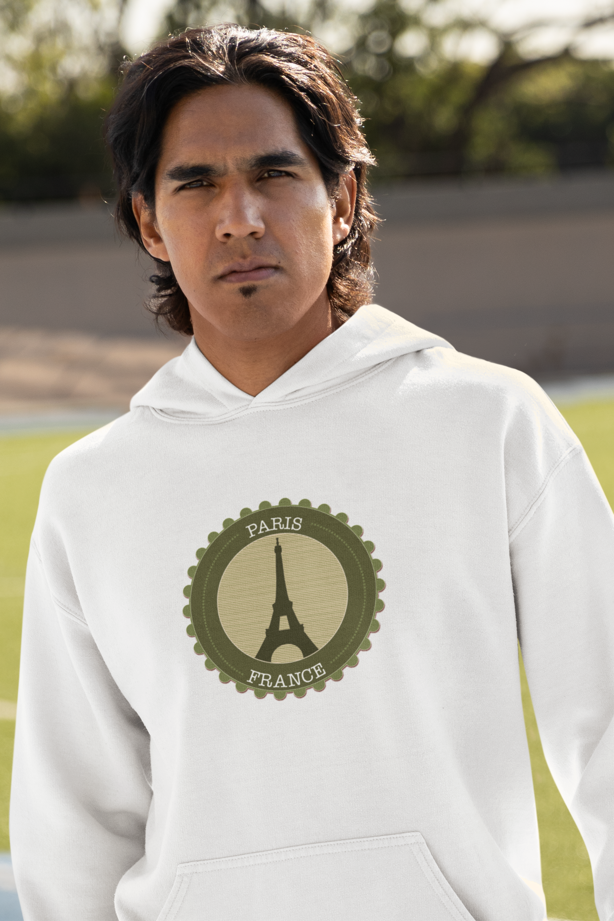 Moletom Canguru Paris França