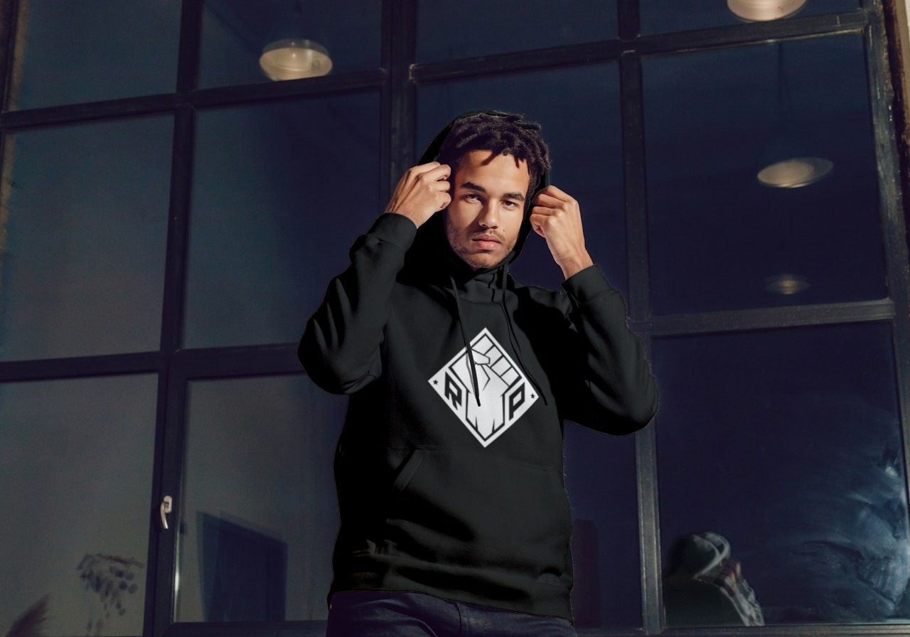 Casaco Moletom Revolução Preta Versão A