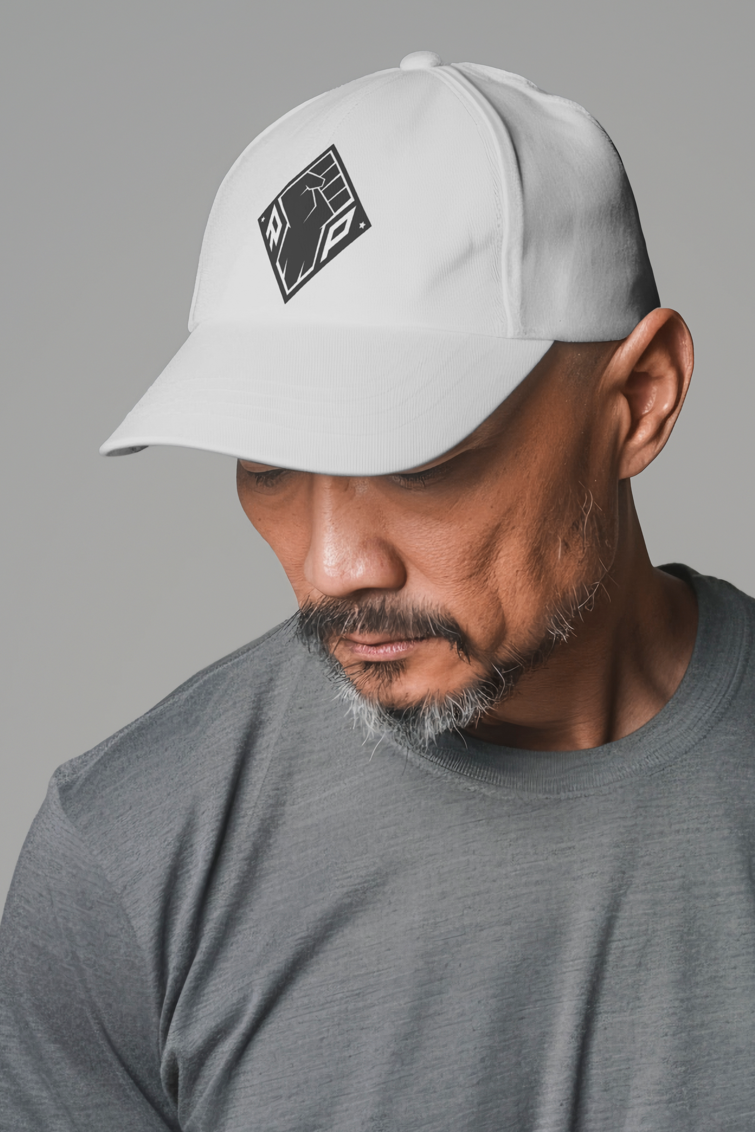 Boné Revolução Preta Logo Preta