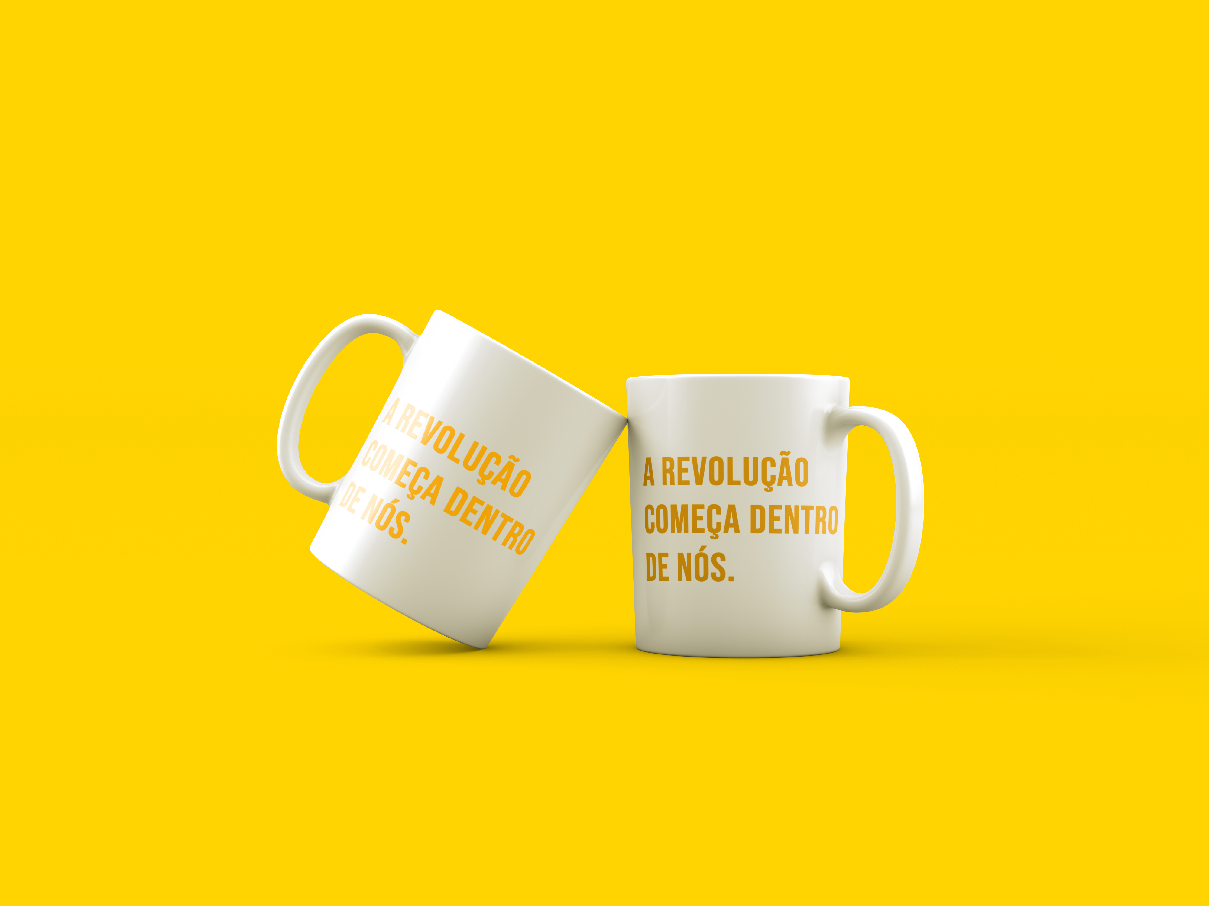 Caneca A Revolução Começa Dentro De Nós