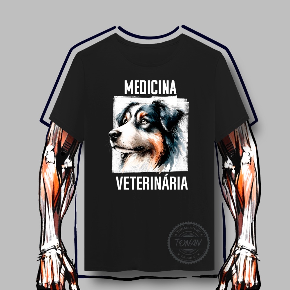 CAMISETA QUALITY - MEDICINA VETERINÁRIA
