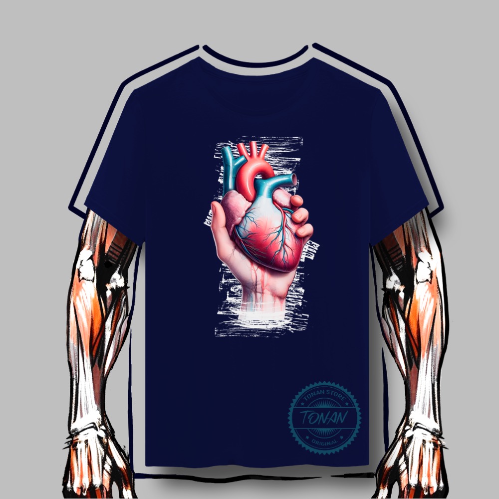 CAMISETA QUALITY - SEGURANDO OS BATIMENTOS CARDÍACOS