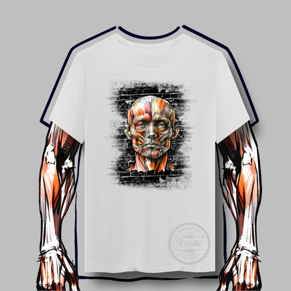 CAMISETA QUALITY FRONTAL FACE ART 