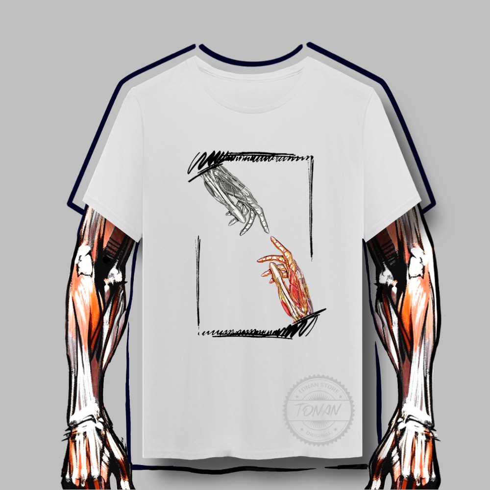 CAMISETA QUALITY - A CRIAÇÃO DEDO DE DEUS 2