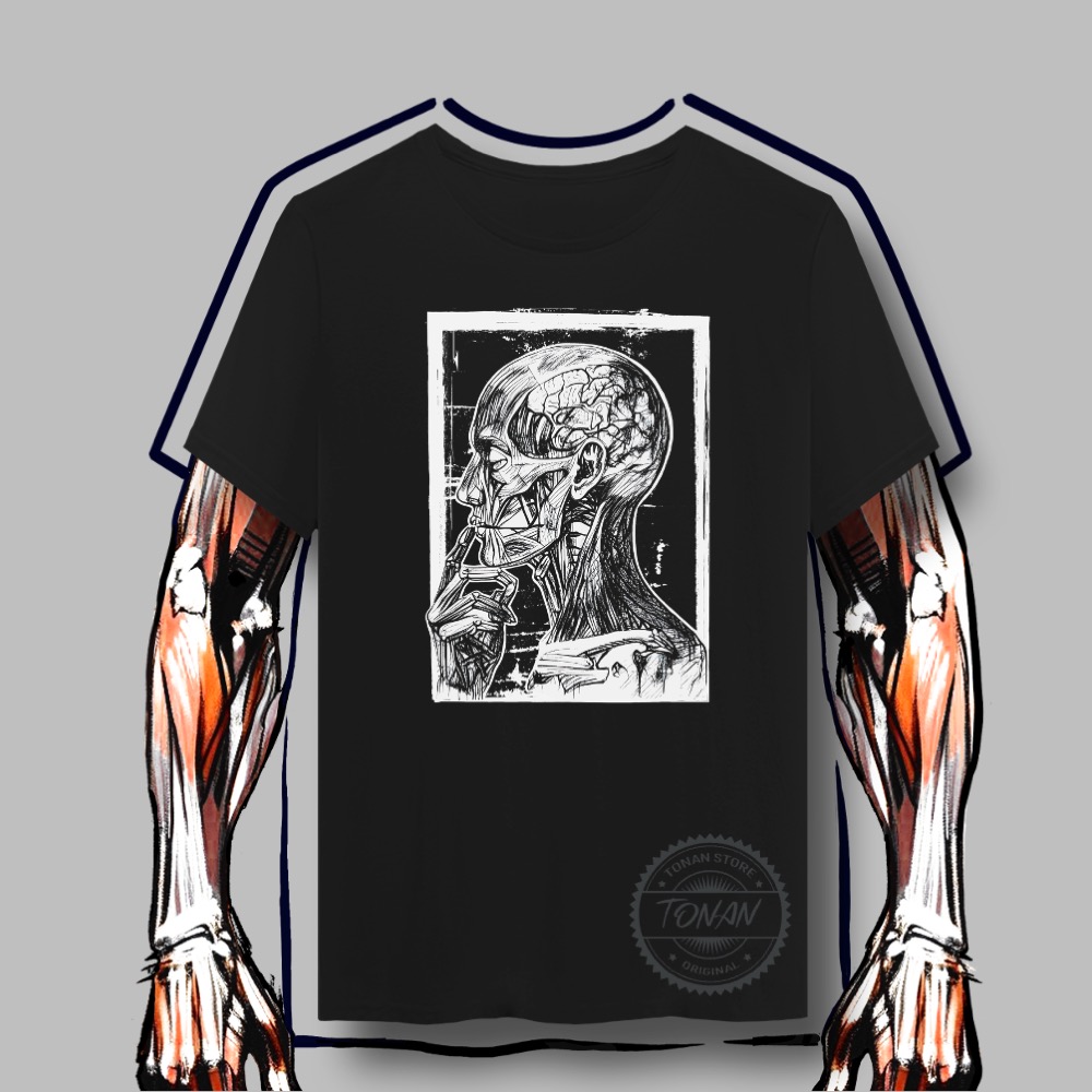 CAMISETA QUALITY -  CABEÇA E PESCOÇO LINEART