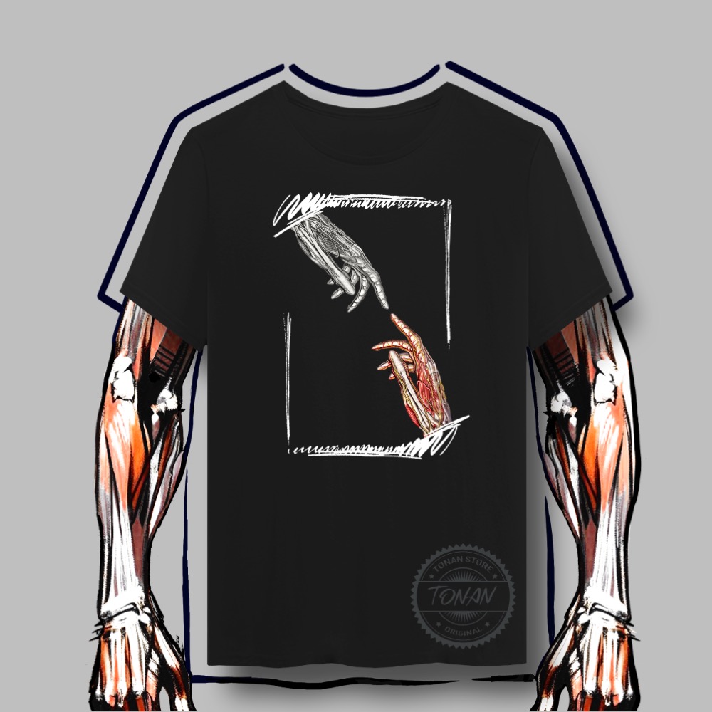 CAMISETA QUALITY - A CRIAÇÃO DEDO DE DEUS 2