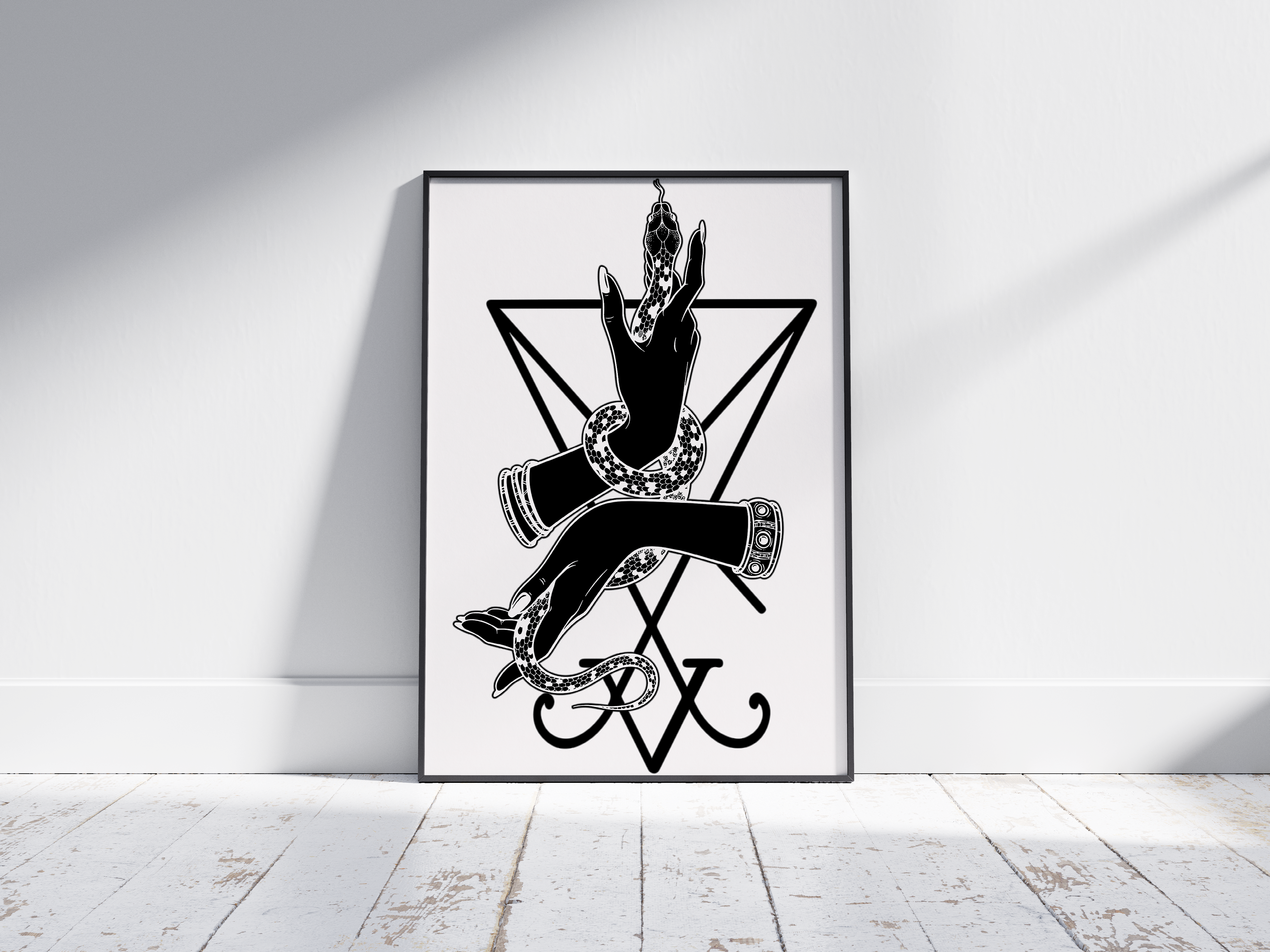 Poster sigilo de Lúcifer  