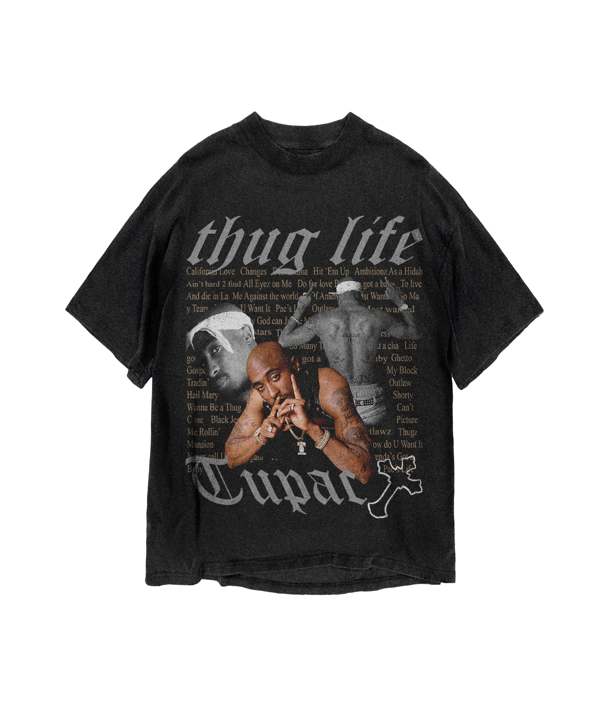 CAMISA BOOTLEG - TUPAC