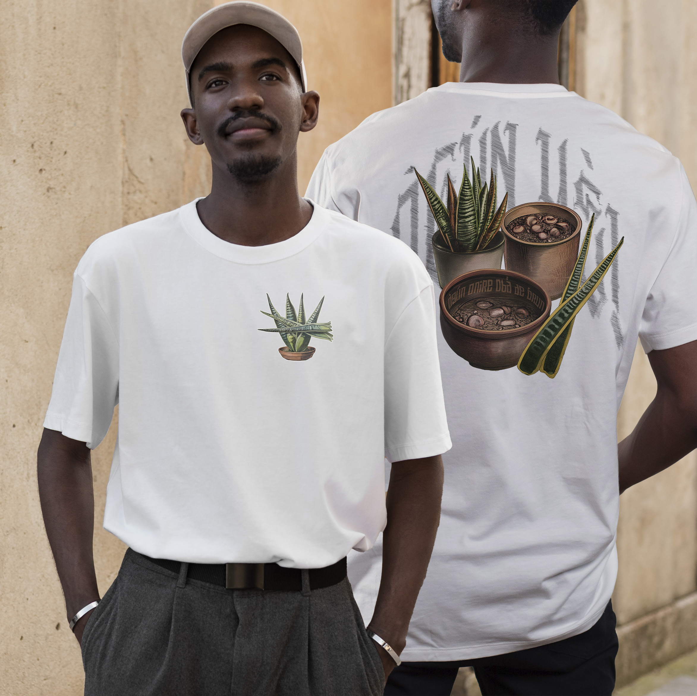 Camiseta Ogum - Senhor de Irê! - Tecidos Claros