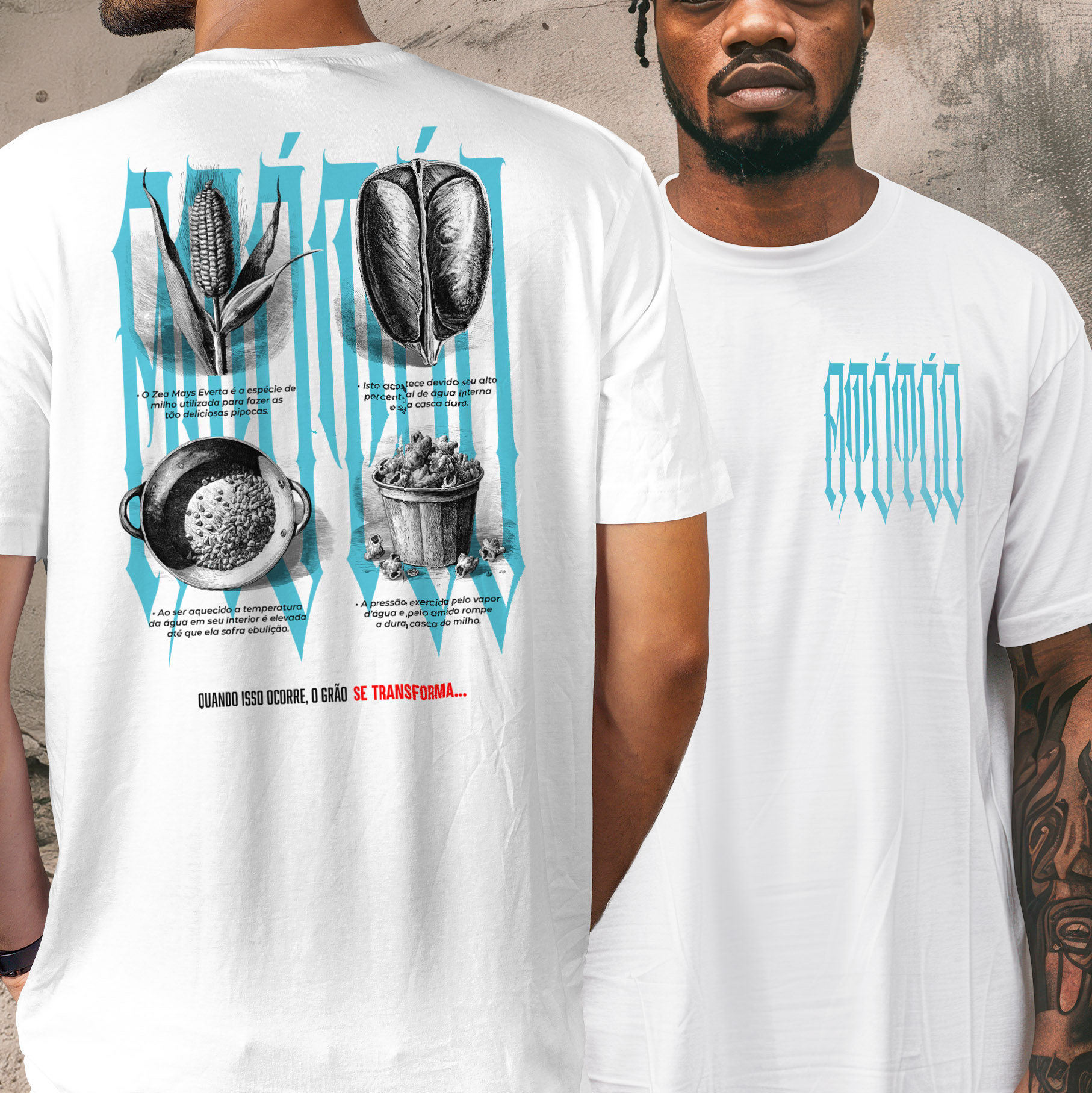 Camiseta Obaluaê - Senhor da terra! - Oversized