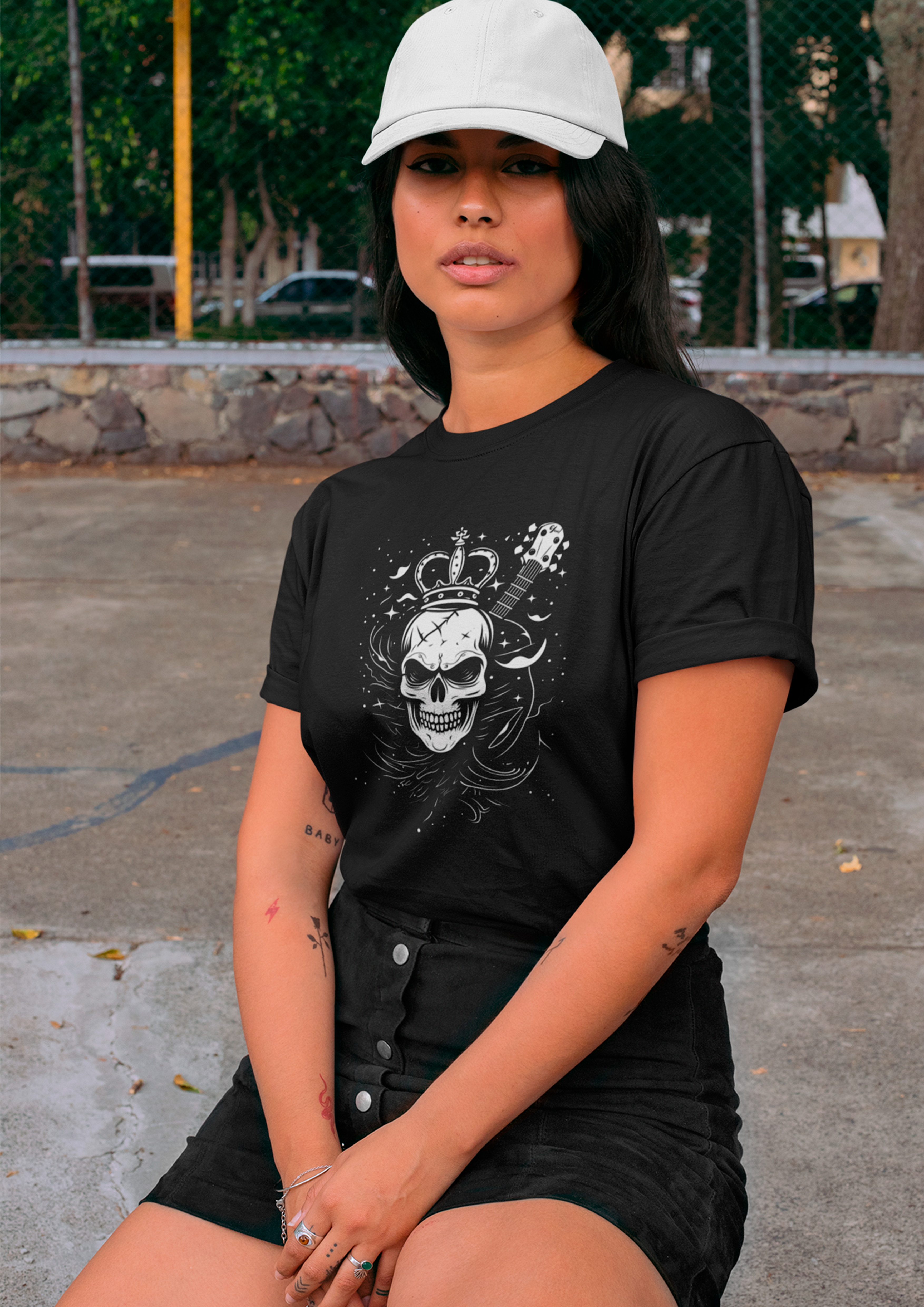 Camiseta Caveira Street