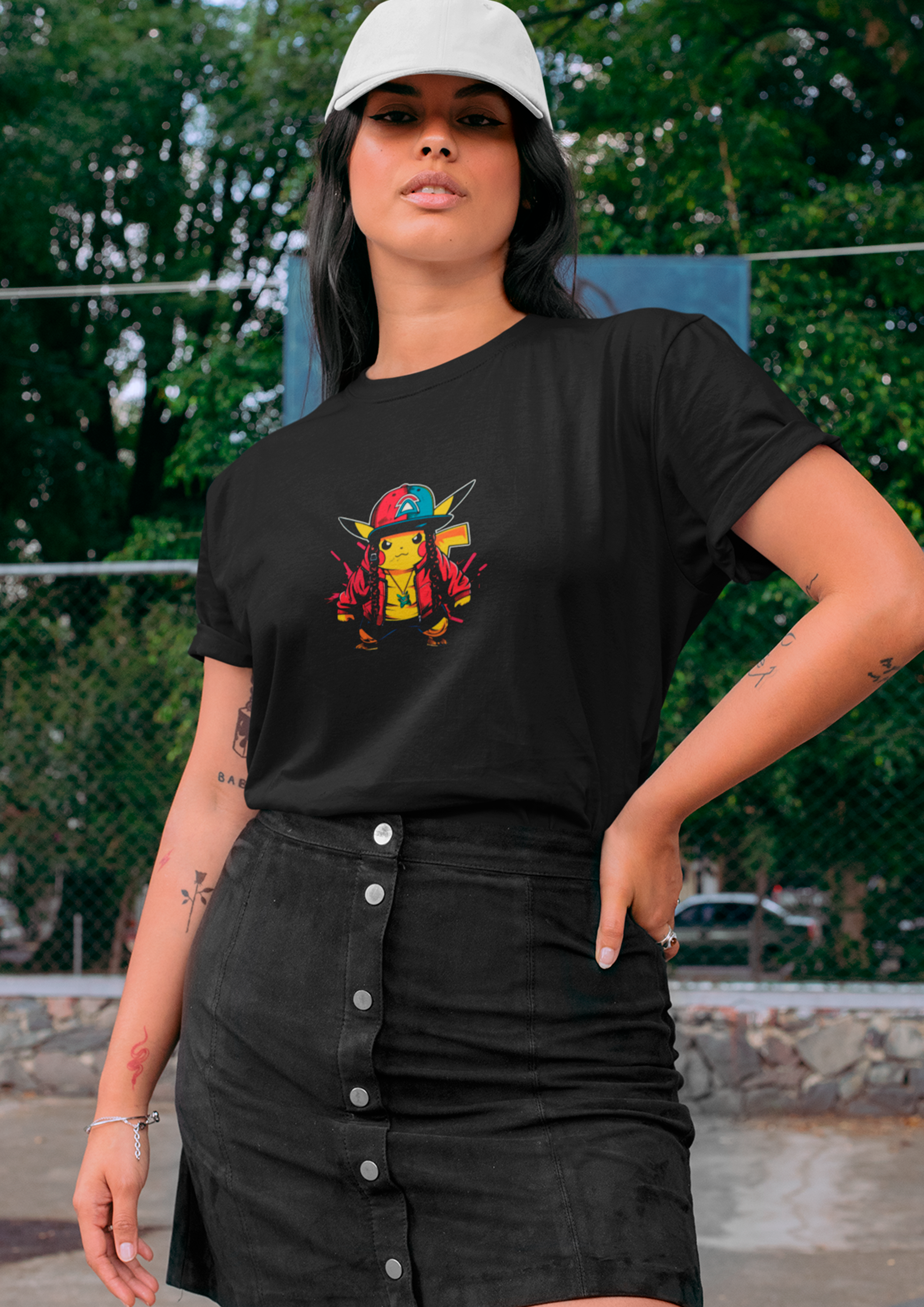 Camiseta Pikachu Street