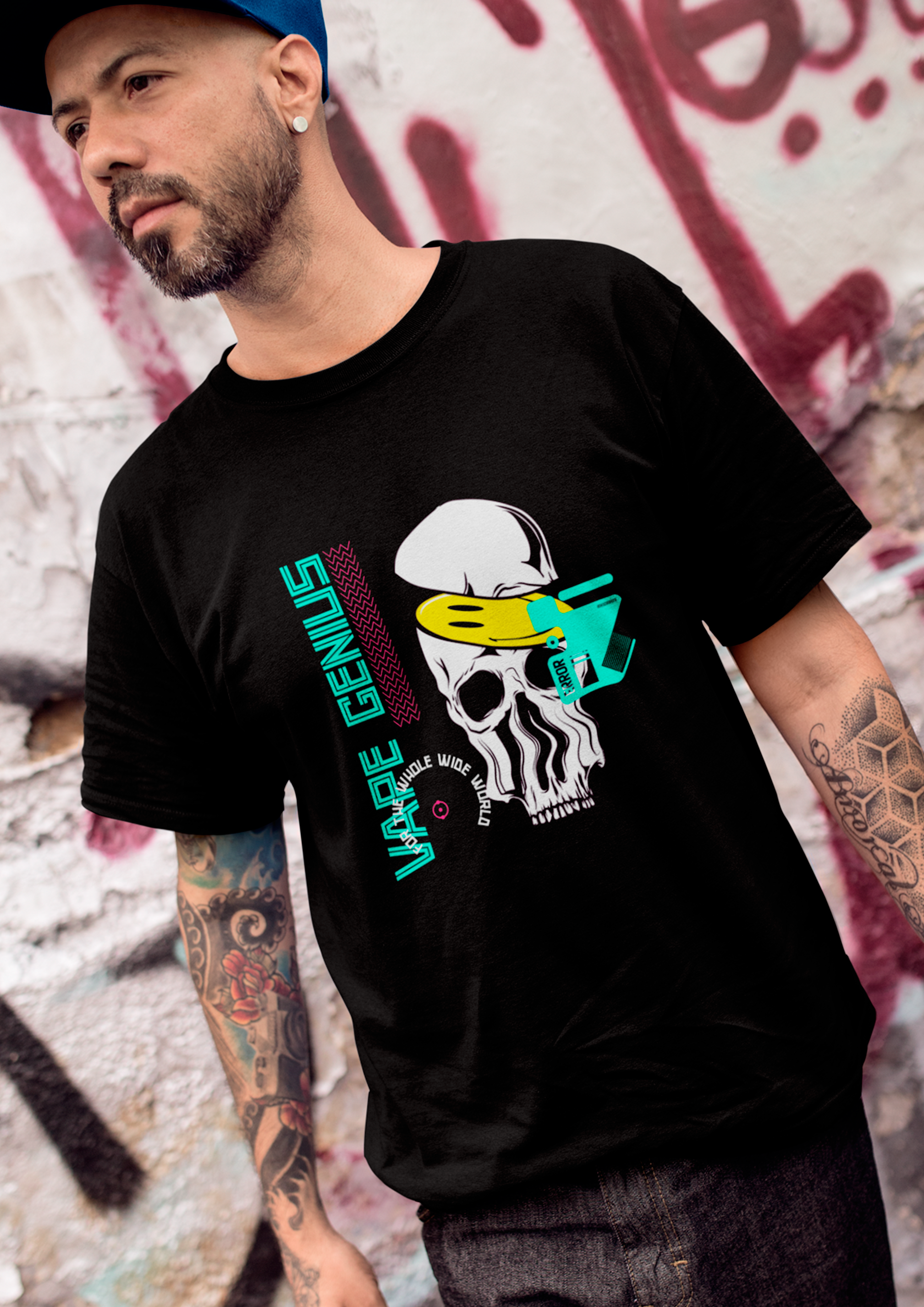 Camiseta Vape Genius 