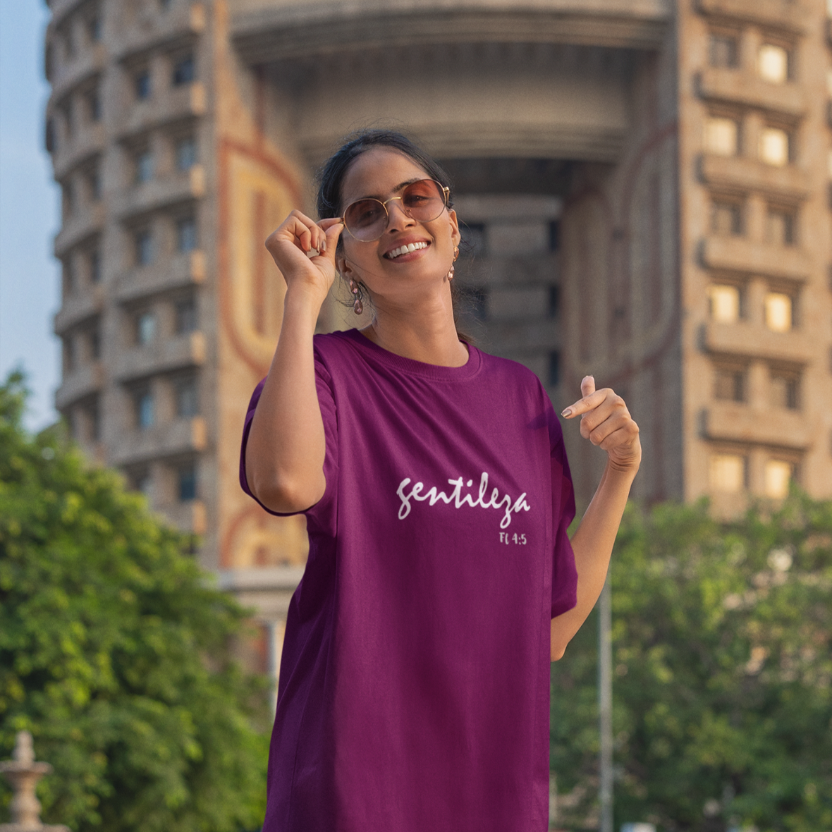 Camiseta Gentileza - Minimalista