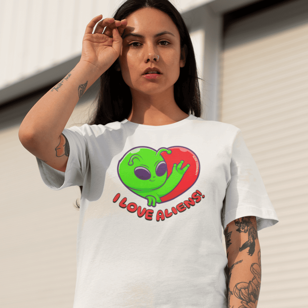 Camisa I Love Aliens!