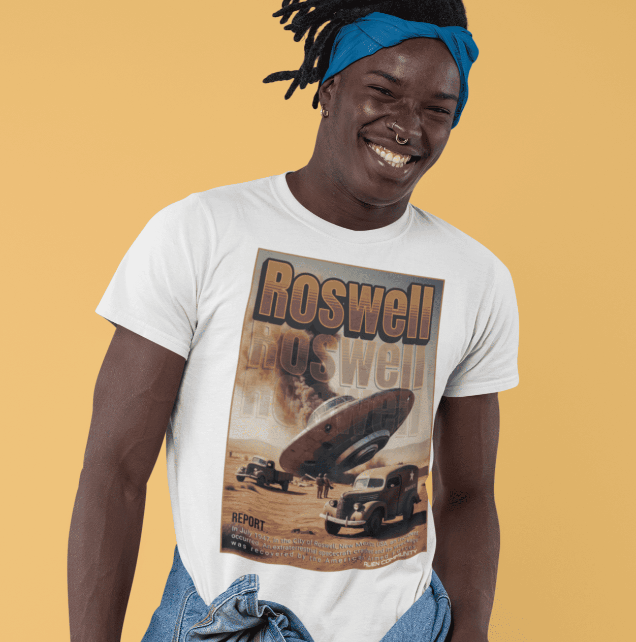 Camisa Alien - Roswell