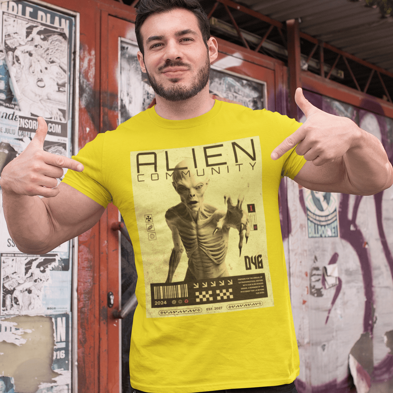 Camisa Invasão Alienigena