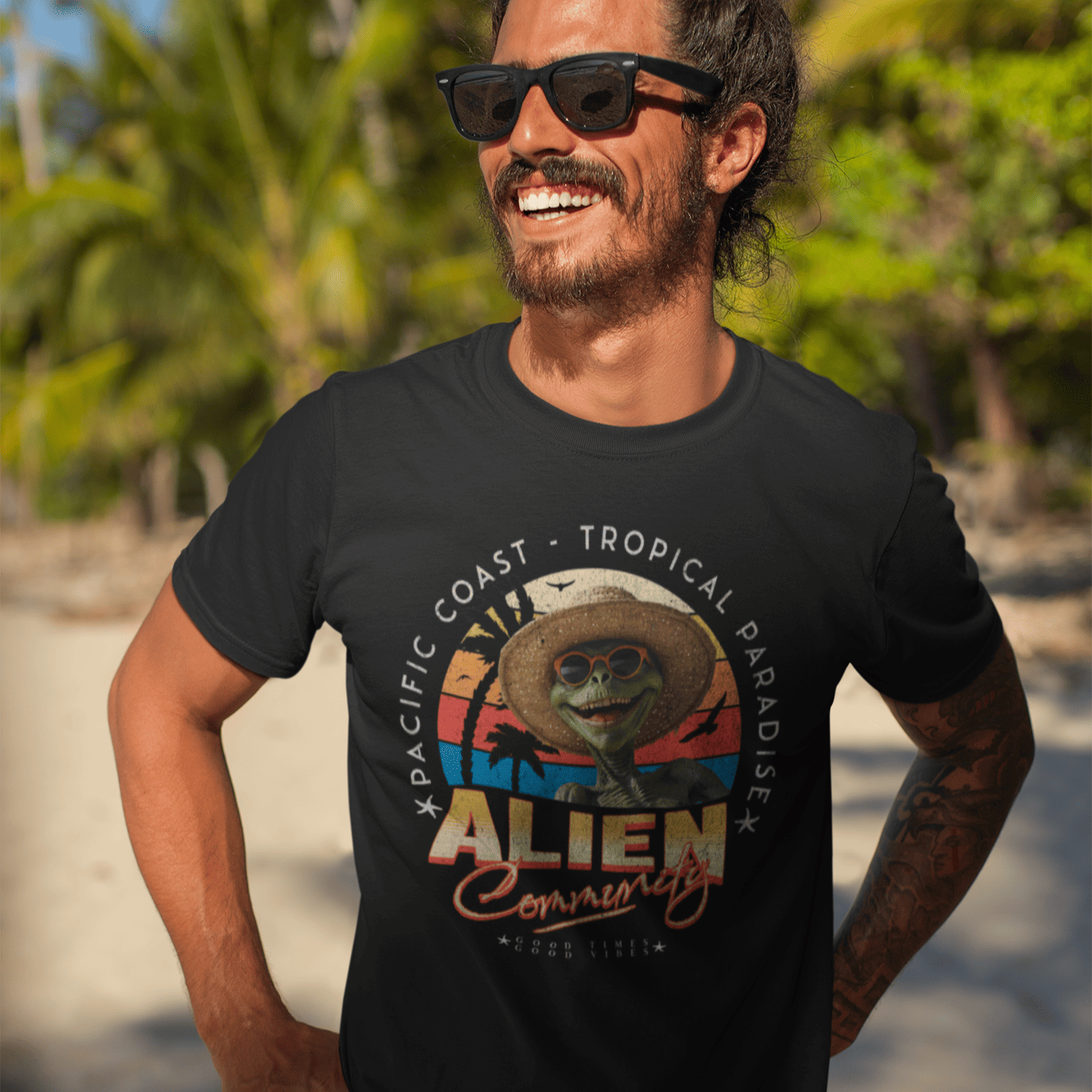 Camisa Alien - Tropical Paradise
