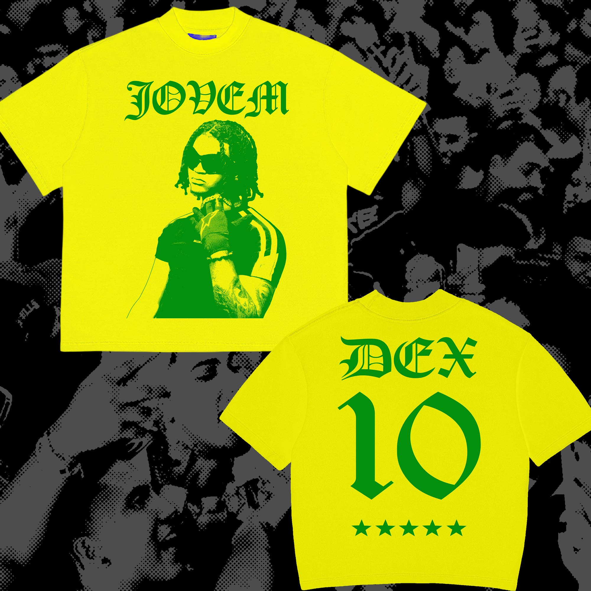 JOVEM DEX (FRENTE E COSTAS)