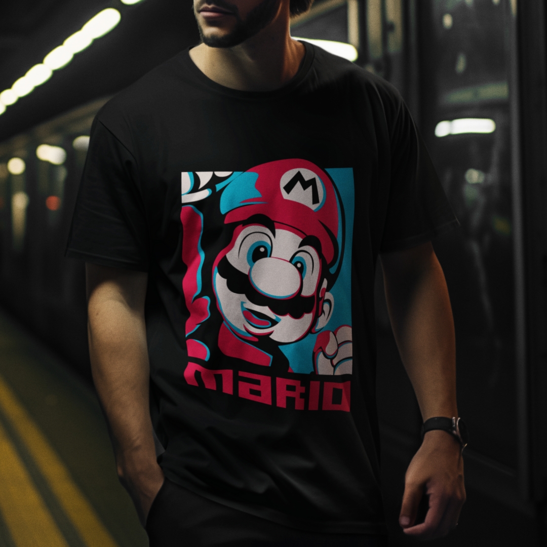 Camisa Super Mário (Ref.: 0024)