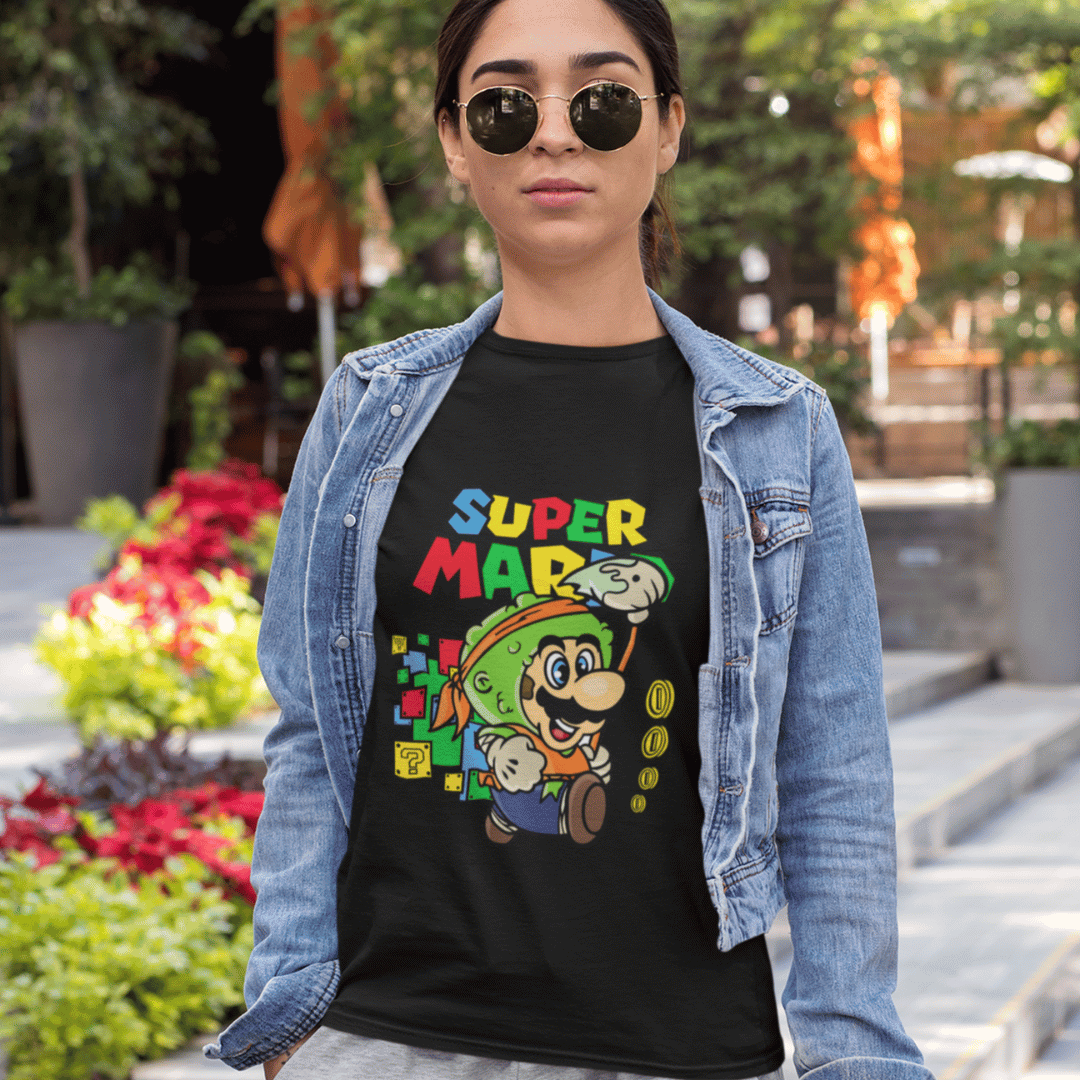 Nome do produto: Camisa Super Mário (Ref.: 0037)