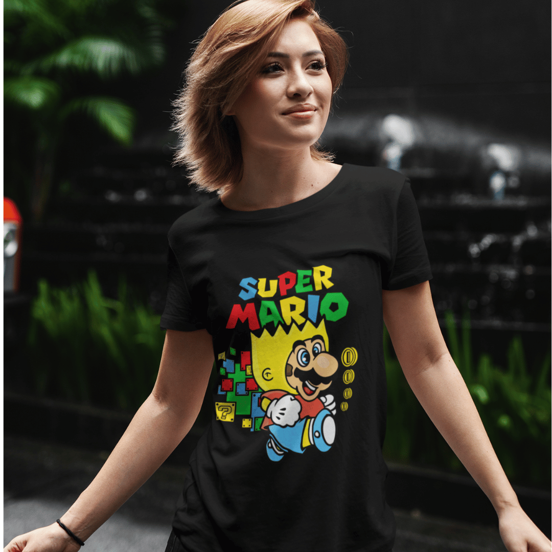 Camisa Super Mário/Os Simpsons (Ref.: 0034)