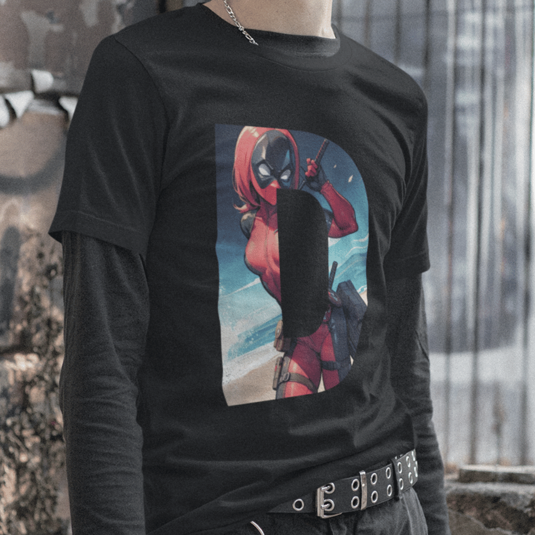 Camisa DeadPool (Ref.: 0082)