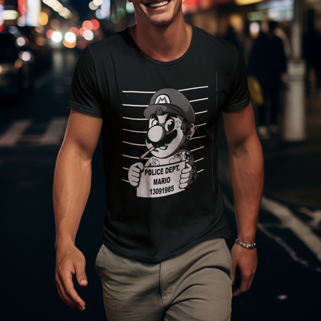 Camisa Super Mário (Ref.: 0001)