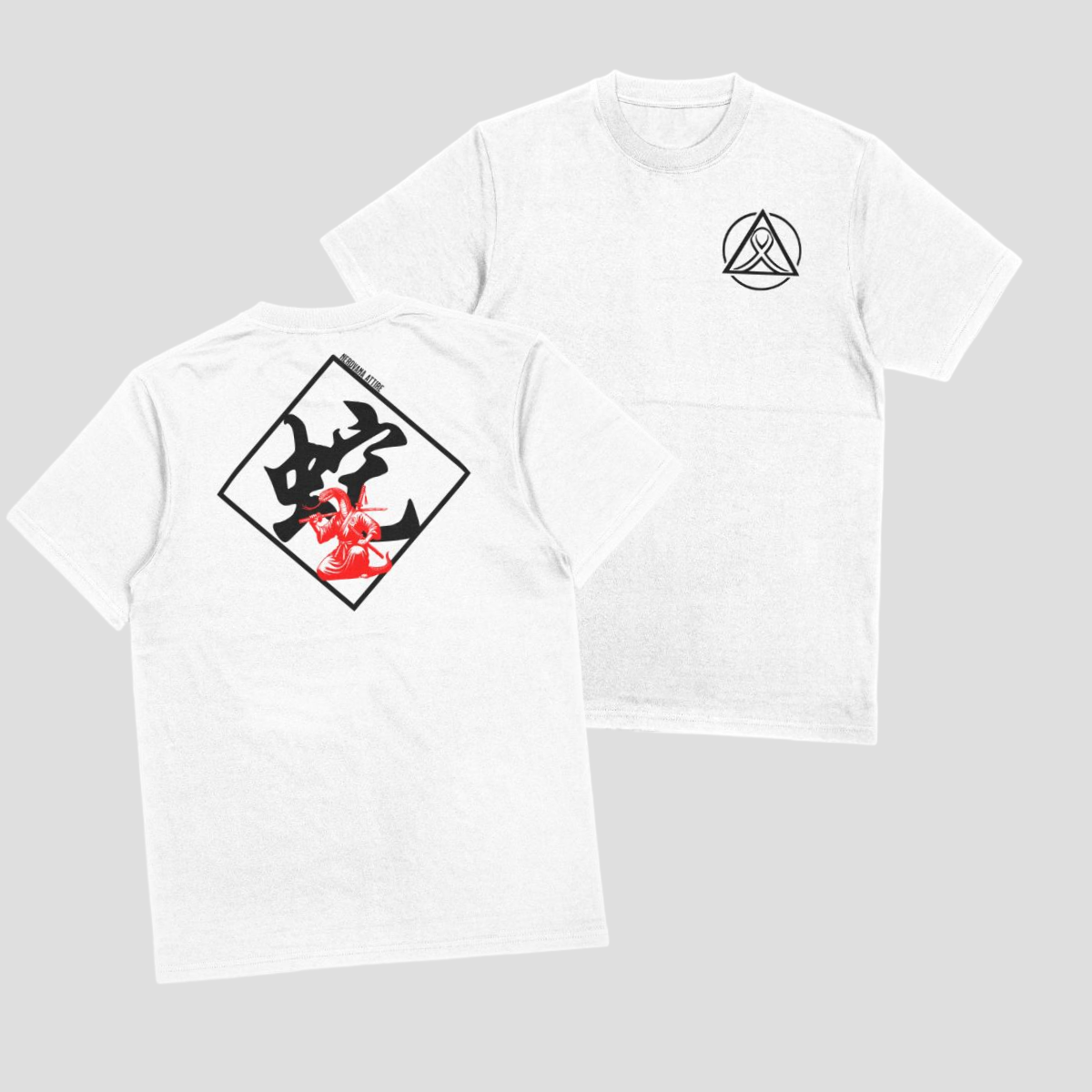 Camiseta Espírito Samurai: A Serpente do Zodíaco Chinês