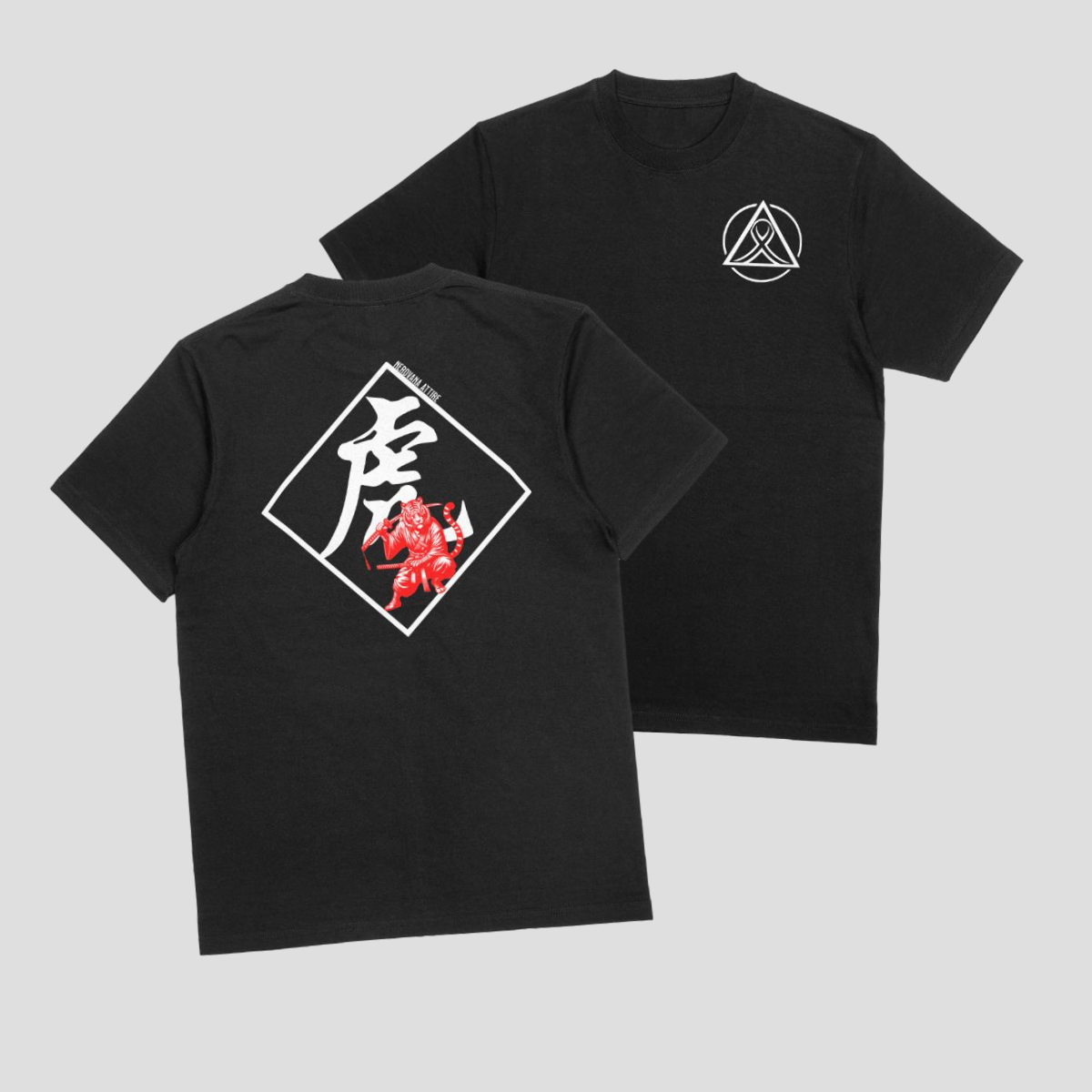 Camiseta Espírito Samurai: O Tigre do Zodíaco Chinês