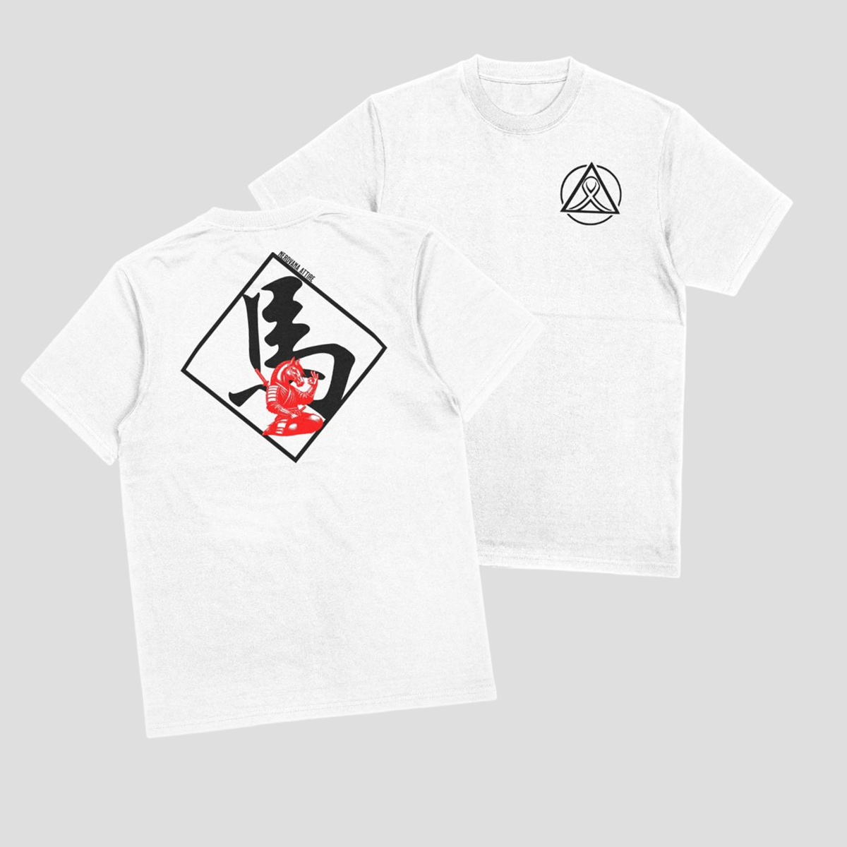 Camiseta Espírito Samurai: O Cavalo do Zodíaco Chinês