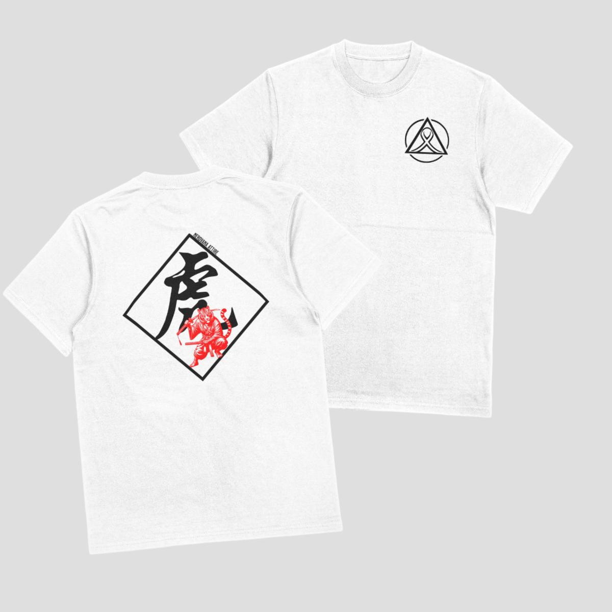 Camiseta Espírito Samurai: O Tigre do Zodíaco Chinês