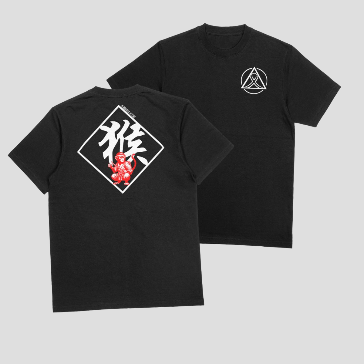 Camiseta Espírito Samurai: O Macaco do Zodíaco Chinês