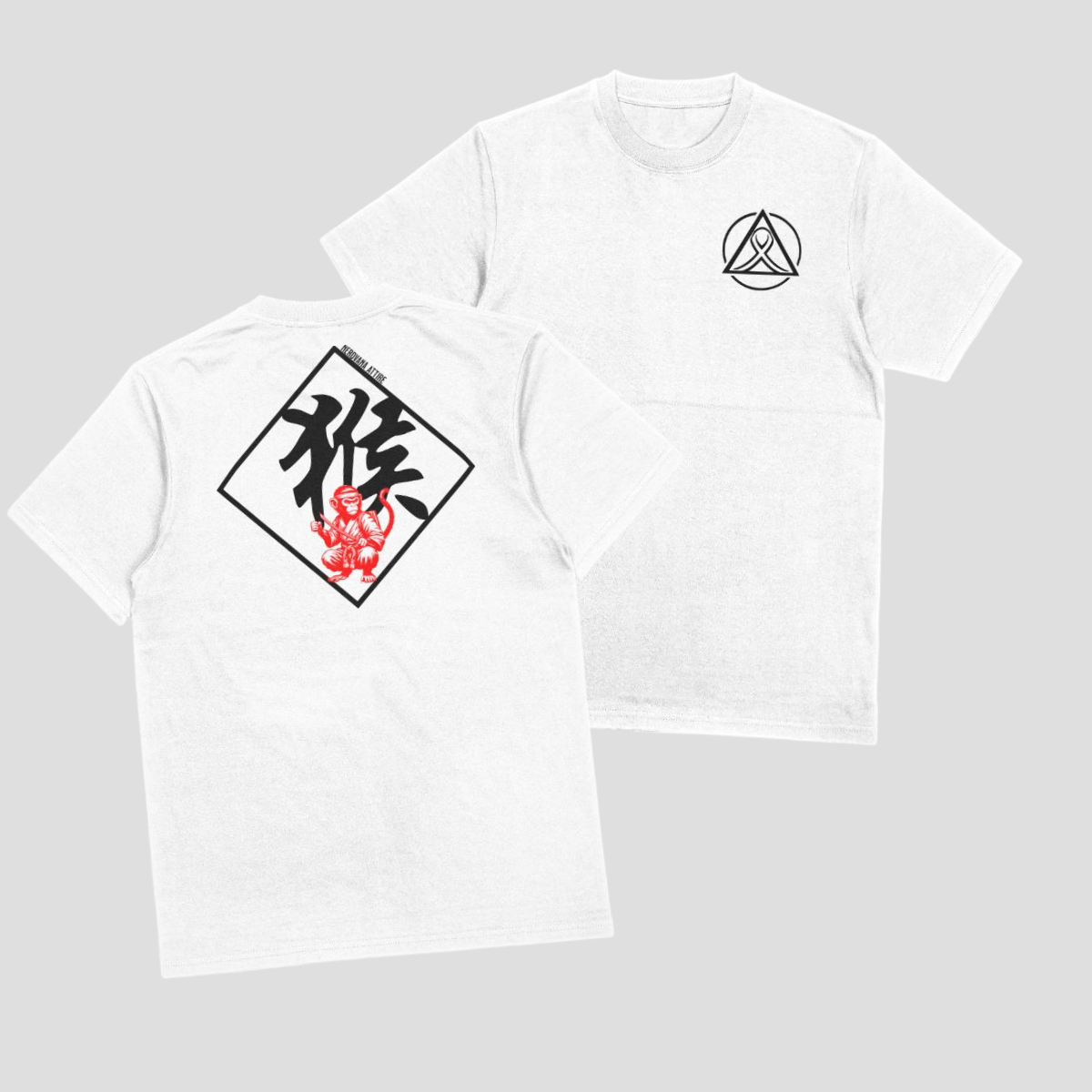 Camiseta Espírito Samurai: O Macaco do Zodíaco Chinês