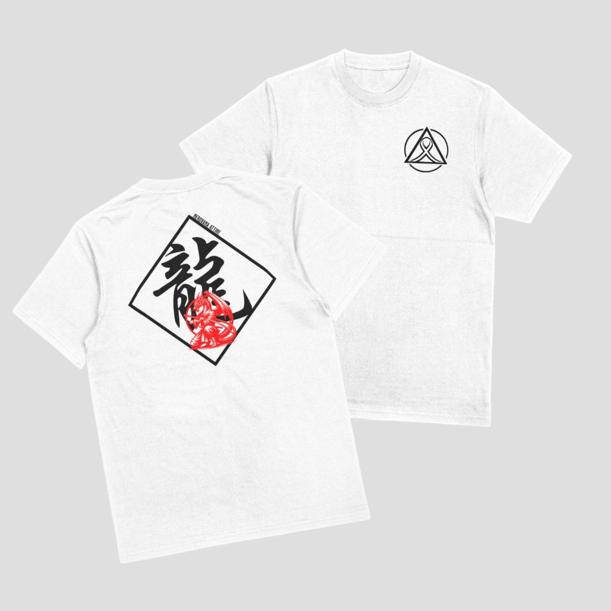 Camiseta Espírito Samurai: O Dragão do Zodíaco Chinês