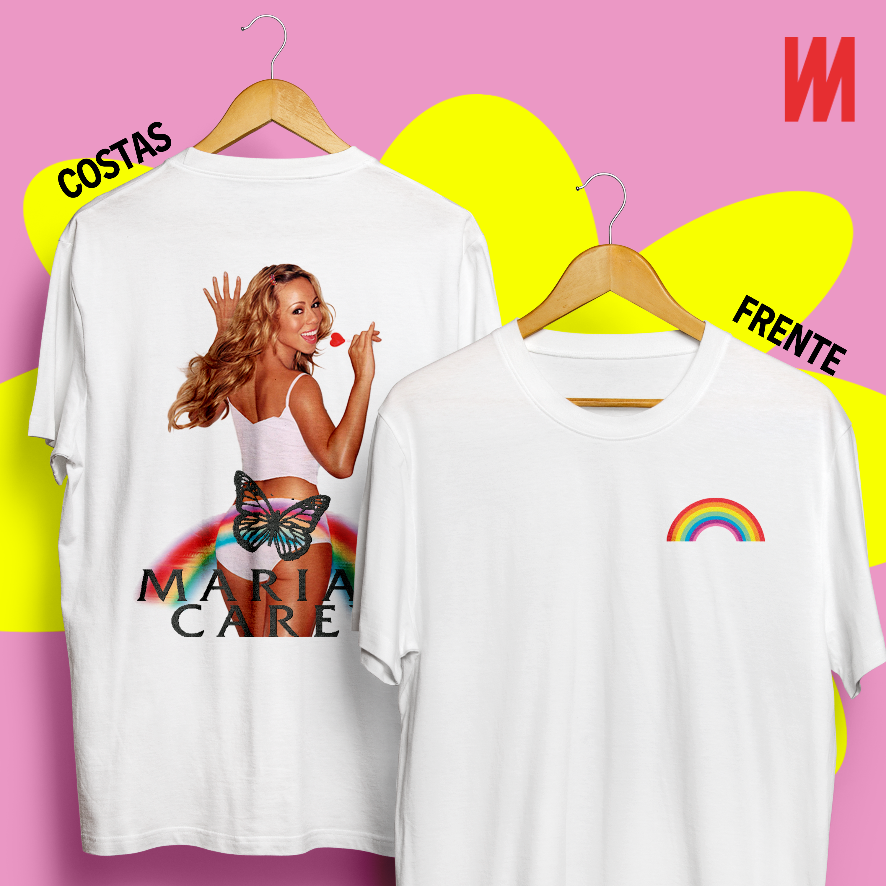Tee Mariah Rainbow Plus Size