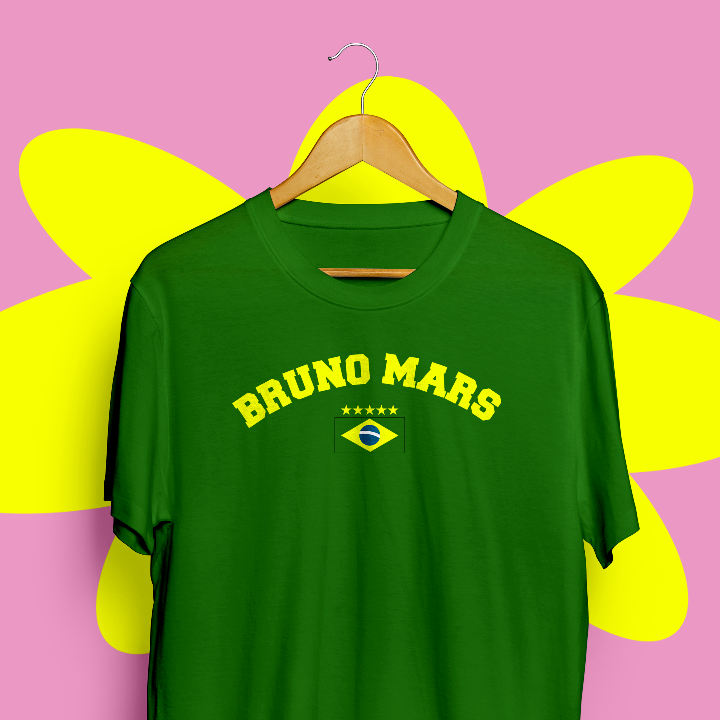 Tee Bruno Brasil Verde