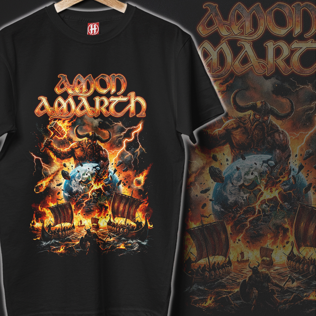 Camiseta Amon Amarth | Destroyer Of The Universe