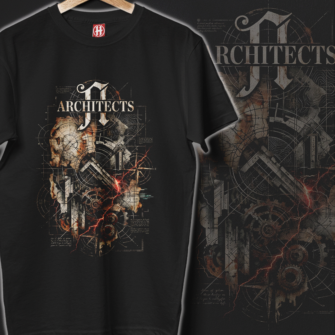Camiseta Architects | Rusty Gears