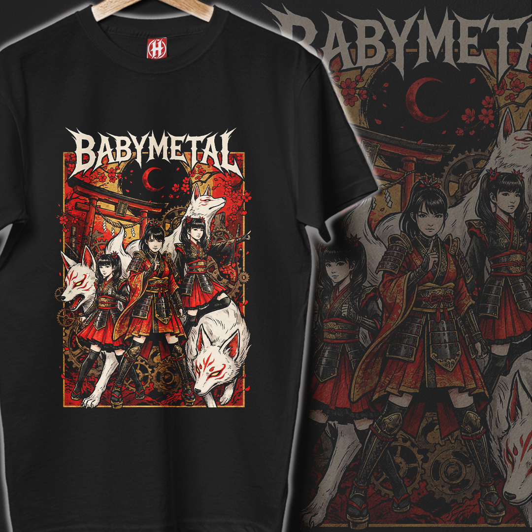 Camiseta Babymetal | Kawaii Resistance