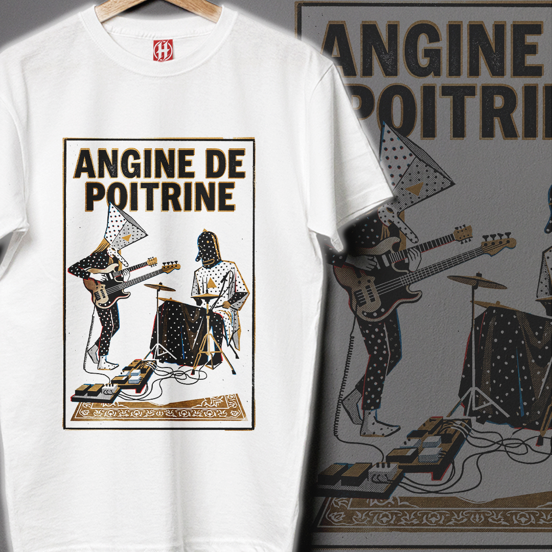 Camiseta Angine de Poitrine | Khn et Klek