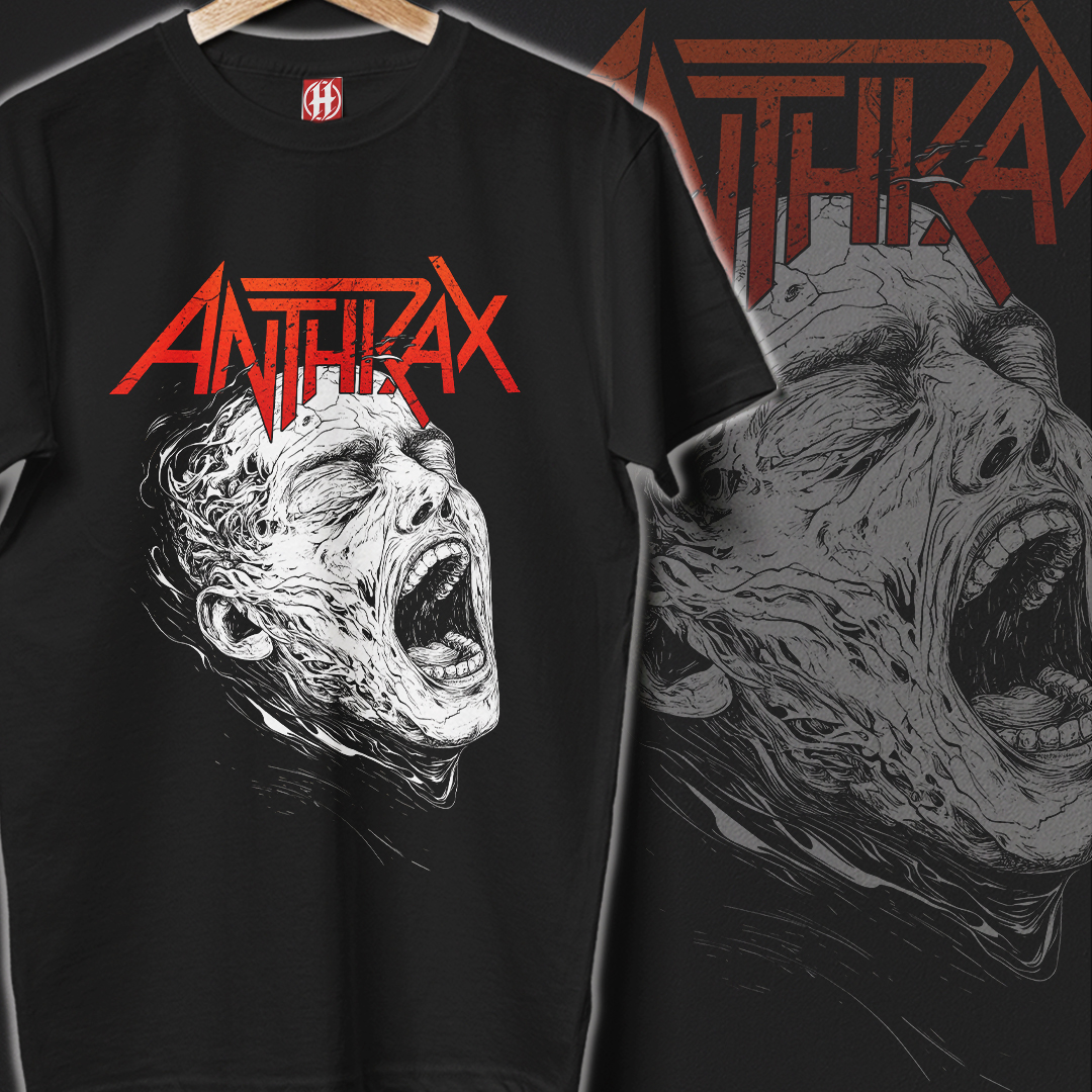 Camiseta Anthrax | Eyes Shut, Mouth Loud