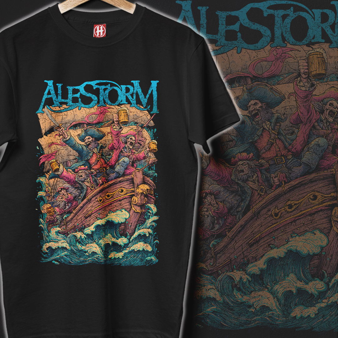 Camiseta Alestorm | The Ale Crew